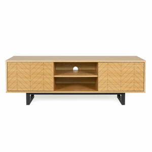 TV stolík v dubovom dekore Woodman Camden Herringbone