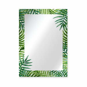 Nástenné zrkadlo Surdic Espejo Decorado Monstera, 50 × 70 cm