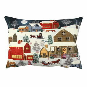 Obojstranný vankúš Snowy Dream, 33 × 48 cm
