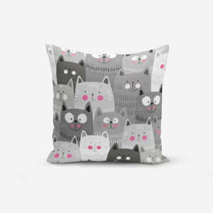 Obliečka na vankúš s prímesou bavlny Minimalist Cushion Covers Catty, 45 × 45 cm