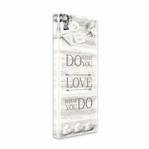 Obraz Styler Canvas Shabby Do What, 27 × 75 cm