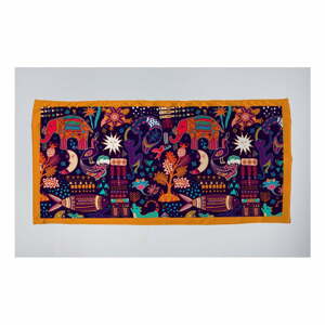 Dámska šatka Madre Selva Electric Animals, 70 × 50 cm