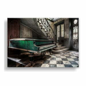 Obraz Styler Canvas Silver Uno Piano, 85 × 113 cm