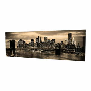 Obraz na plátne New York, 80 × 30 cm