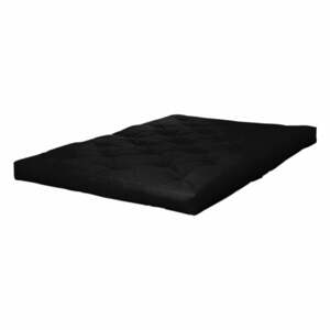 Čierny stredne tvrdý futónový matrac 140x200 cm Coco Black – Karup Design