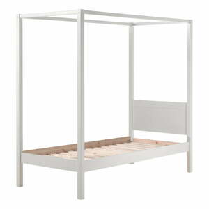Biela detská posteľ 90x200 cm PINO CANOPY – Vipack