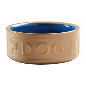 Kameninová miska pre psov Mason Cash Cane Blue Dog, ø 15 cm