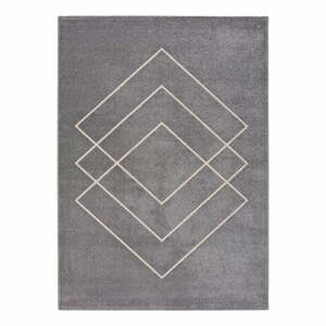 Koberec v striebornej farbe Universal Breda, 160 x 115 cm