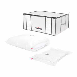 Vákuový/vystužený látkový úložný box na oblečenie 65x45x26,5 cm Life – Compactor