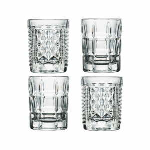 Súprava 4 sklenených pohárikov La Rochère Assortis, 60 ml