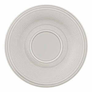 Bielo-sivý porcelánový tanierik Like by Villeroy & Boch, 15,5 cm