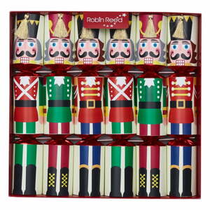 Vianočné crackery v súprave 6 ks Racing Nutcracker – Robin Reed