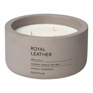 Vonná  sójová sviečka doba horenia 25 h Fraga: Royal Leather – Blomus