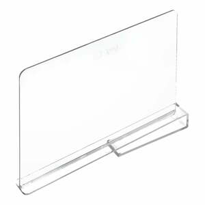 Transparentný rozdeľovač políc iDesign The Home Edit, dĺžka 30,9 cm