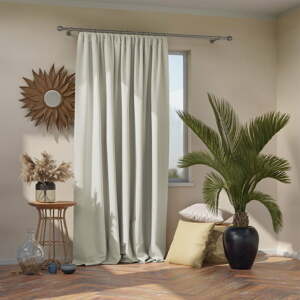 Biely zatemňovací termo záves 140x270 cm Pleat – Restilo