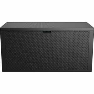 Tmavosivý záhradný úložný box Emily – Keter