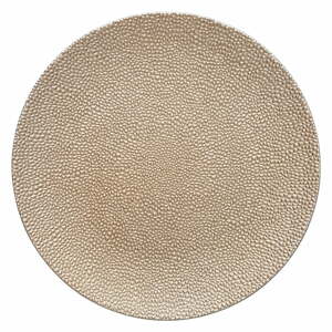 Súprava 4 tanierov v zlatej farbe Brandani Chicco, ⌀ 33 cm
