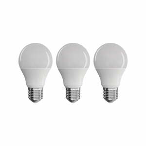 Súprava 3 LED žiaroviek EMOS Classic A60 Neutral White, 8,5W E27