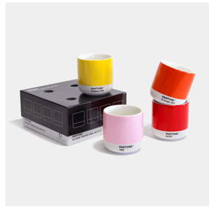 Keramické hrnčeky v súprave 4 ks 175 ml Cortado – Pantone