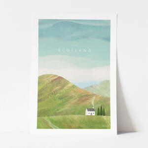 Plagát Travelposter Scotland, 30 x 40 cm