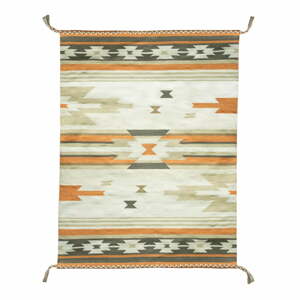 Obojstranný vonkajší koberec z recyklovaného plastu Green Decore Aztec, 120 x 180 cm