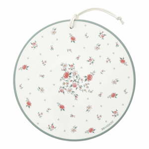 Závesná porcelánová dekorácia Brandani Nonna Rosa, ø 20 cm