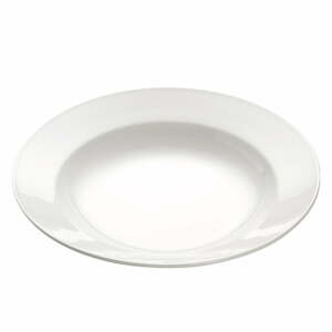 Biely porcelánový tanier na cestoviny Maxwell & Williams Basic Bistro, ø 28 cm