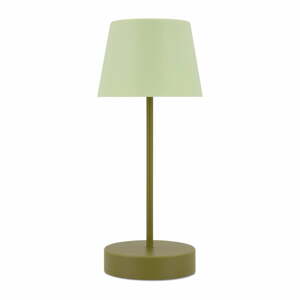 Zelená LED stmievateľná stolová lampa (výška 33,5 cm) Oscar – Remember