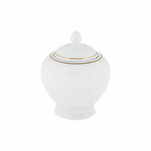 Biela porcelánová cukornička Villa Altachiara Gold Chic