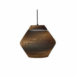 Hnedé závesné svietidlo Villa Collection Alk, ø 30 cm