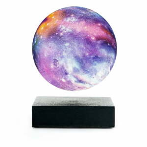 Čierna LED stolová lampa (výška  3 cm) Galaxy – Gingko