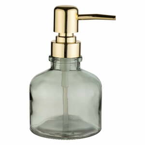 Sklenený dávkovač mydla v mentolovej farbe 200 ml Atessa – Wenko