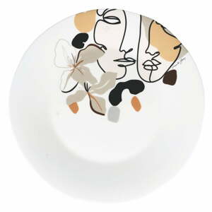 Keramický servírovací tanier VDE Tivoli 1996 Face to Grey, ø 35 cm