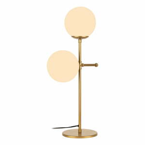 Stolová lampa v zlatej farbe Squid Lighting Kruva, výška 55 cm