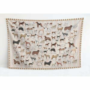 Prikrývka na dvojlôžko 170x240 cm Dog Types – Little Nice Things