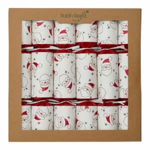 Vianočné crackery v súprave 6 ks Santa Game Cards – Robin Reed