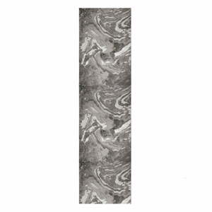 Koberec v sivo-striebornej farbe 80x150 cm Marbled – Flair Rugs