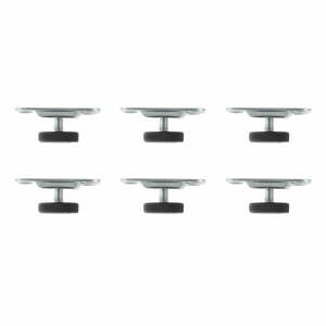 Čierne kovové nožičky 6 ks Mistral & Edge by Hammel - Hammel Furniture