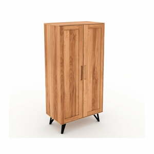 Šatníková skriňa z bukového dreva 91x185 cm Golo - The Beds