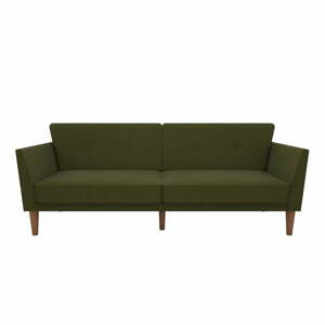 Zelená rozkladacia pohovka 205 cm Regal - Novogratz
