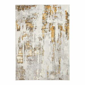 Šedý/v zlatej farbe koberec 170x120 cm Apollo - Think Rugs