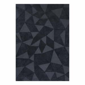 Sivý vlnený koberec 170x120 cm Shard - Flair Rugs