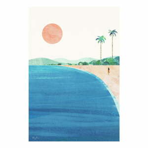 Plagát 30x40 cm Paradise Beach - Travelposter