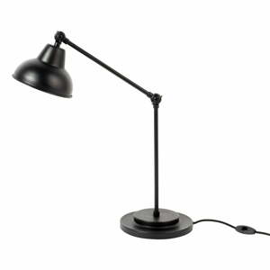 Čierna stolová lampa Xavi - White Label