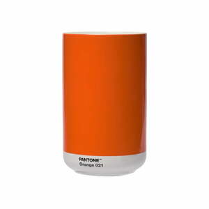 Oranžová keramická váza Orange 021 – Pantone