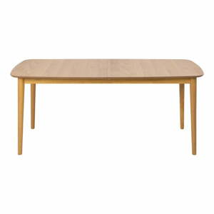 Rozkladací jedálenský stôl s doskou v dubovom dekore 180x90 cm Montreux - Actona
