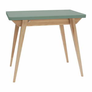 Rozkladací jedálenský stôl so zelenou doskou 65x90 cm Envelope – Ragaba