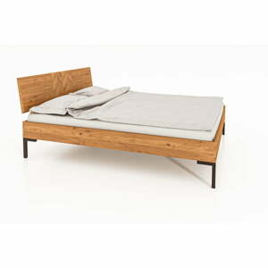 Dvojlôžková posteľ z dubového dreva 180x200 cm Abies 2 - The Beds
