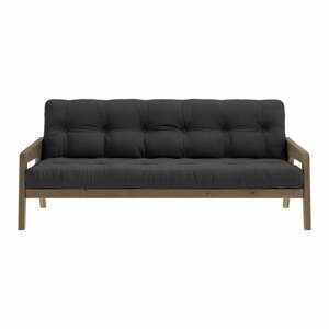 Sivá rozkladacia pohovka 204 cm Grab - Karup Design