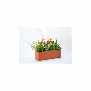Plastový samozavlažovací kvetináč 39,5 cm Berberis – Plastia